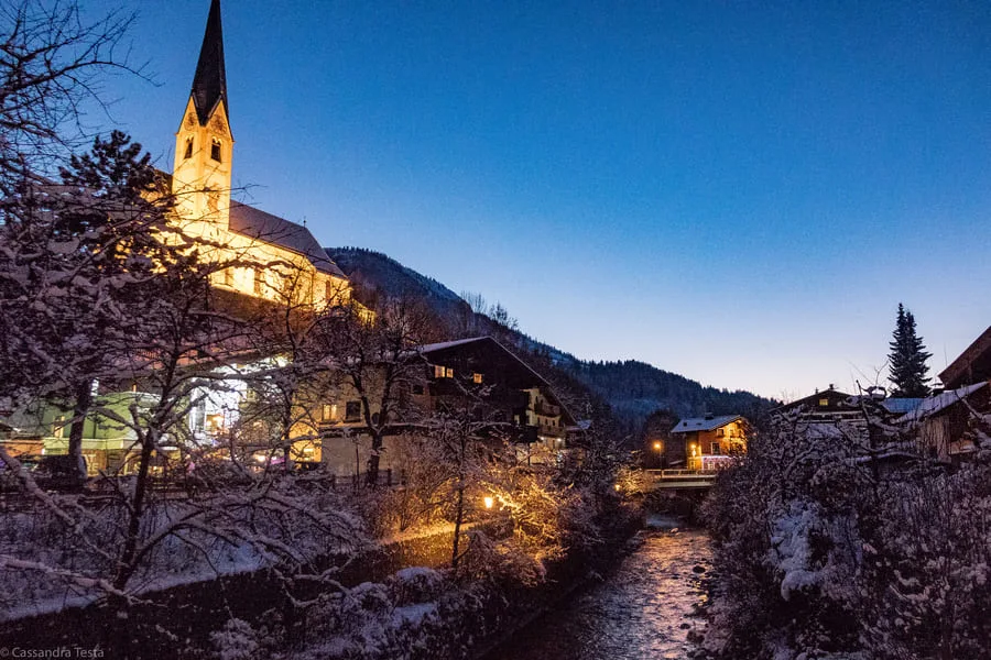 Kirchberg, i carri fioriti
